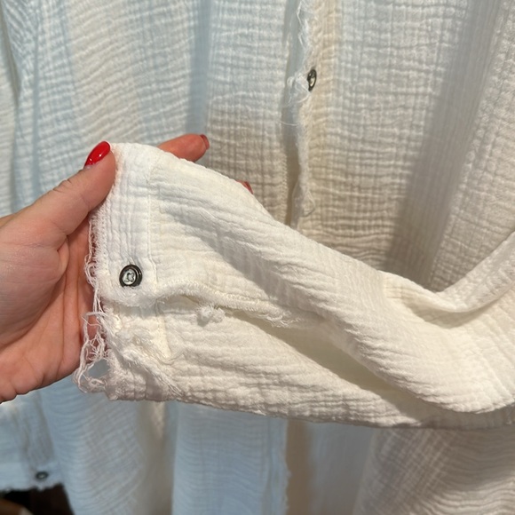 Free People Summer Daydream Buttondown - Picture 9 of 9